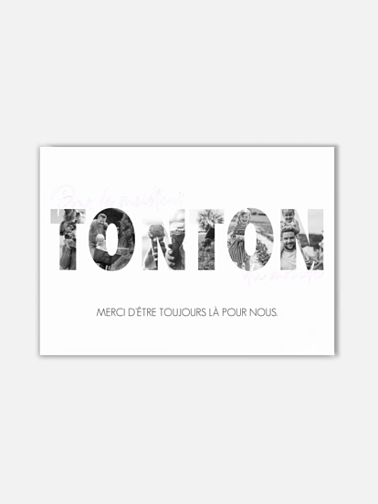 Affiche Souvenirs avec tonton