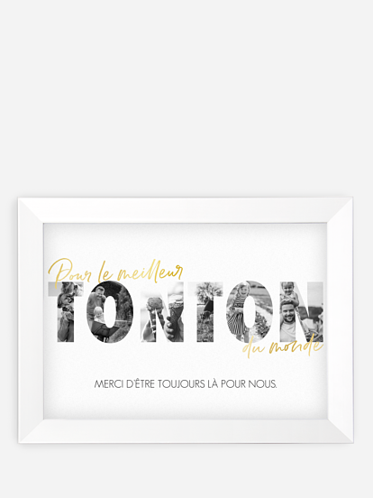 Affiche Souvenirs avec tonton