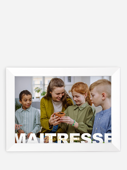 Affiche Merci maitresse