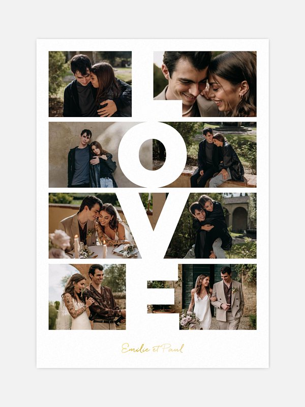 Love en lettres