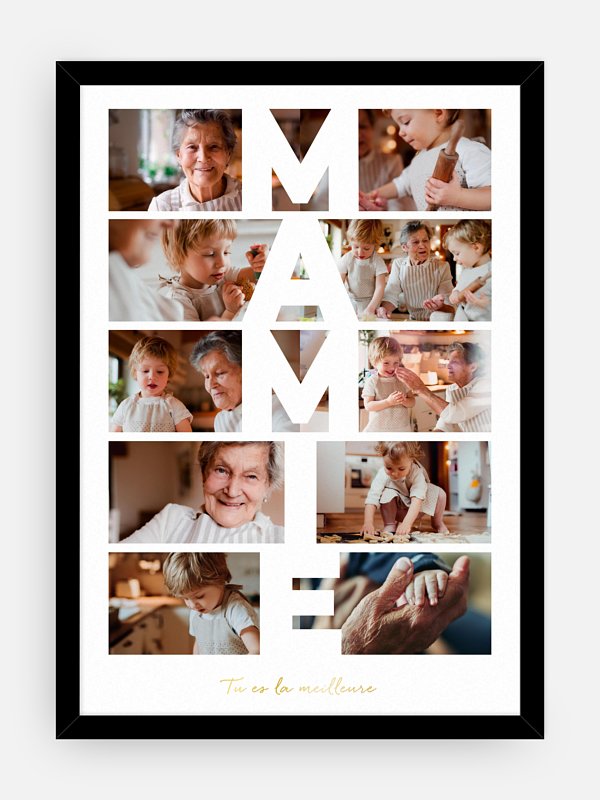 Mamie en lettres