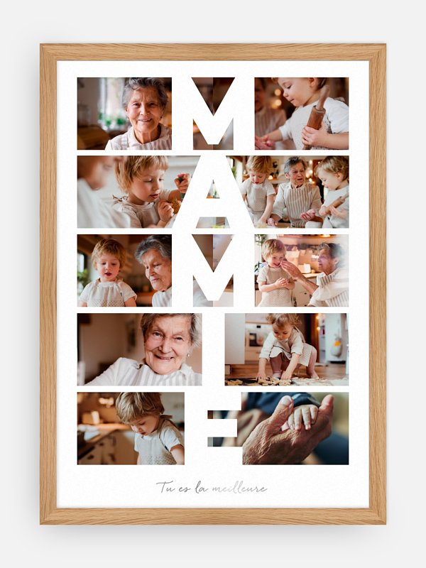Mamie en lettres