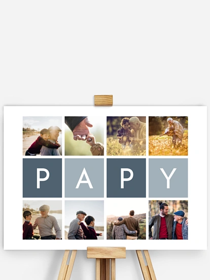 Affiche fête des pères Pour Papy