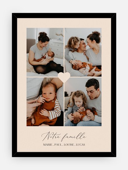 Petit coeur de famille Petit coeur de famille