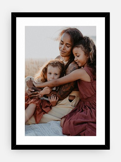 Grande photo avec bordure