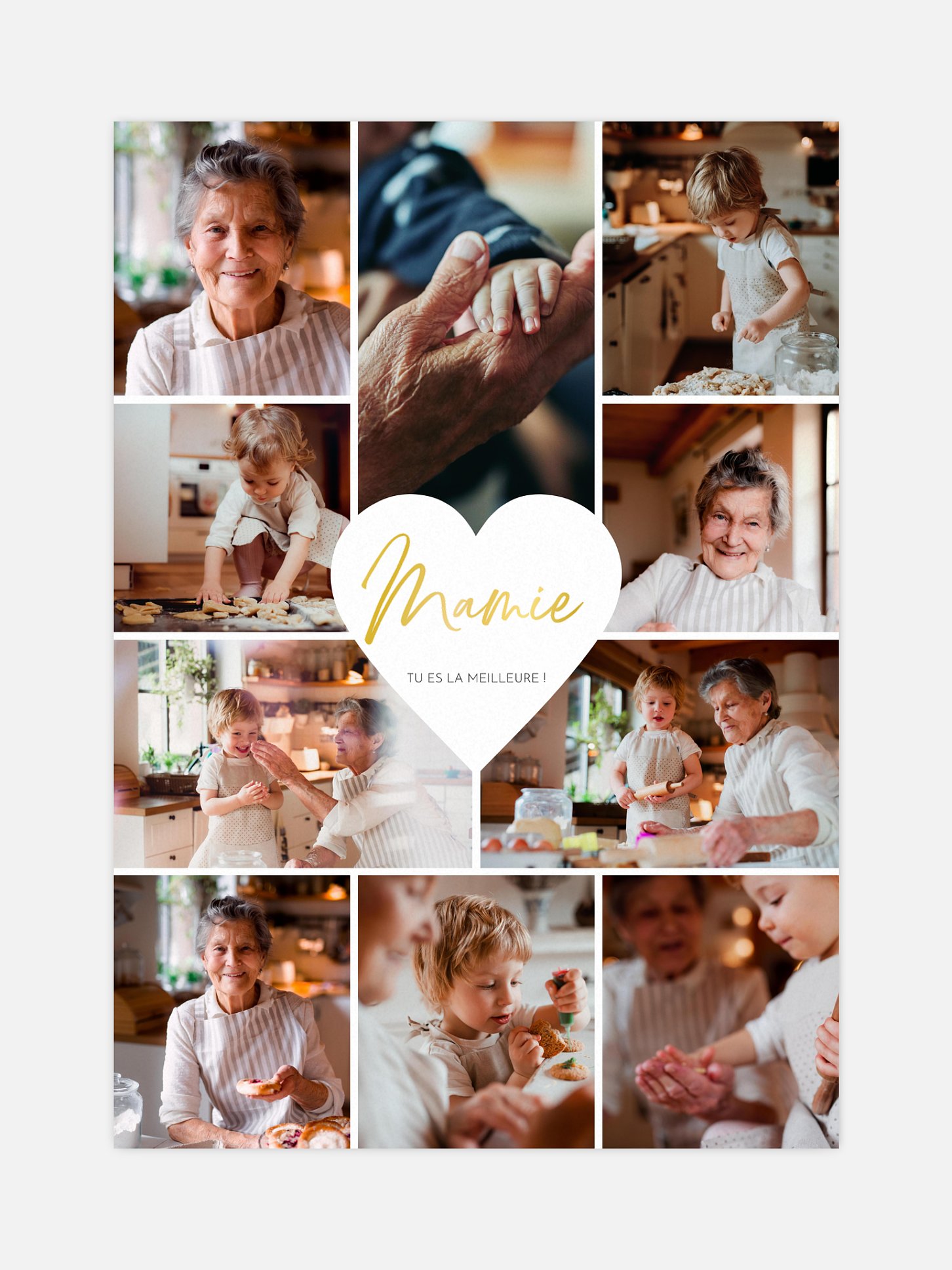 Affiche Avec amour - Mamie