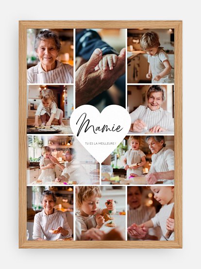 Affiche Avec amour - Mamie