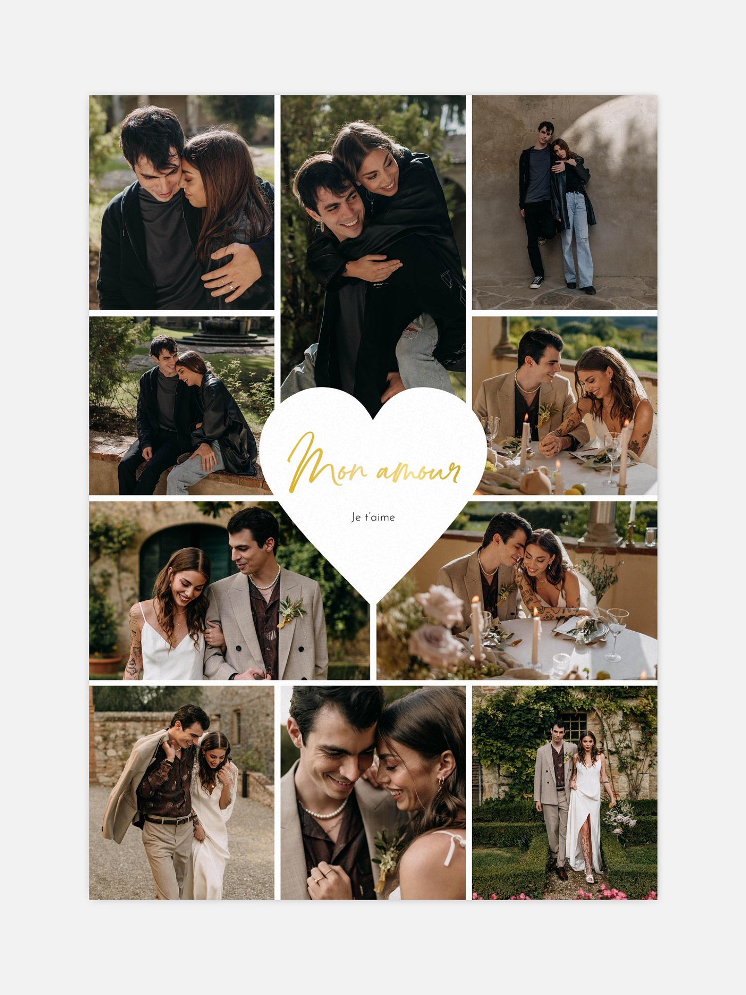 Affiche Mon amour