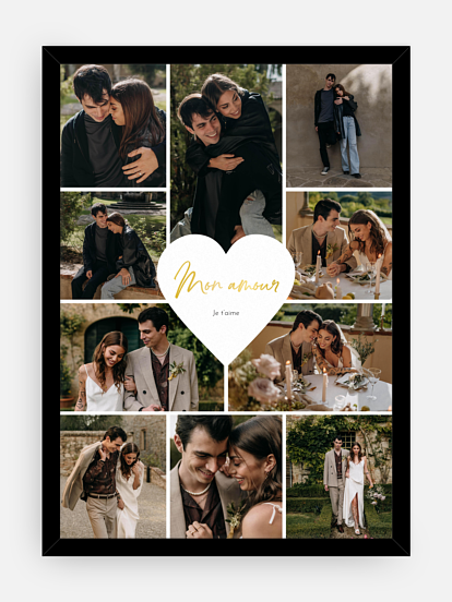 Affiche Mon amour