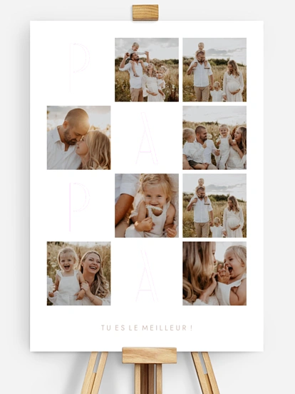 Affiche Little Collage