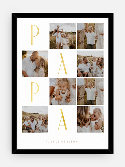 Affiche Little Collage