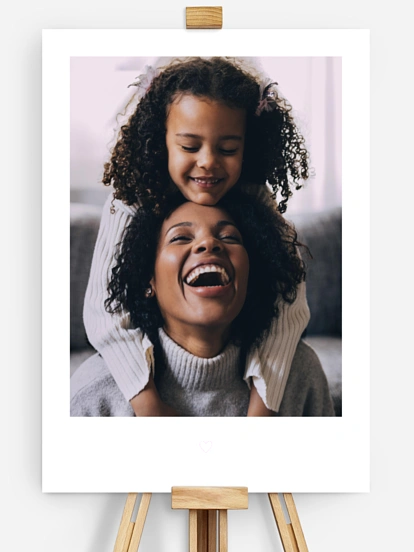 Affiche Petit coeur Maman
