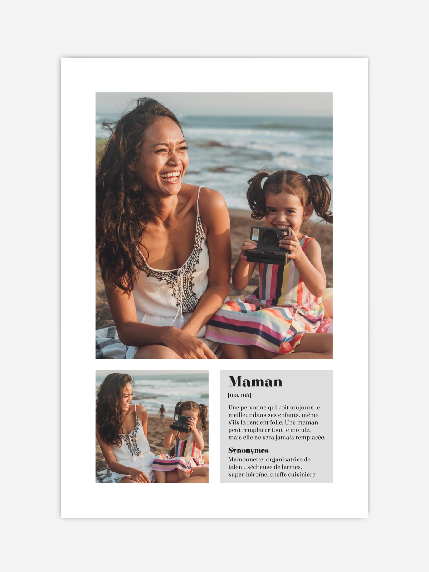 Affiche Message à Maman