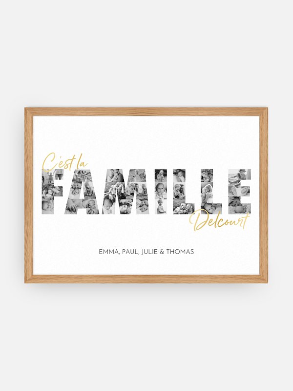 Des photos de famille
