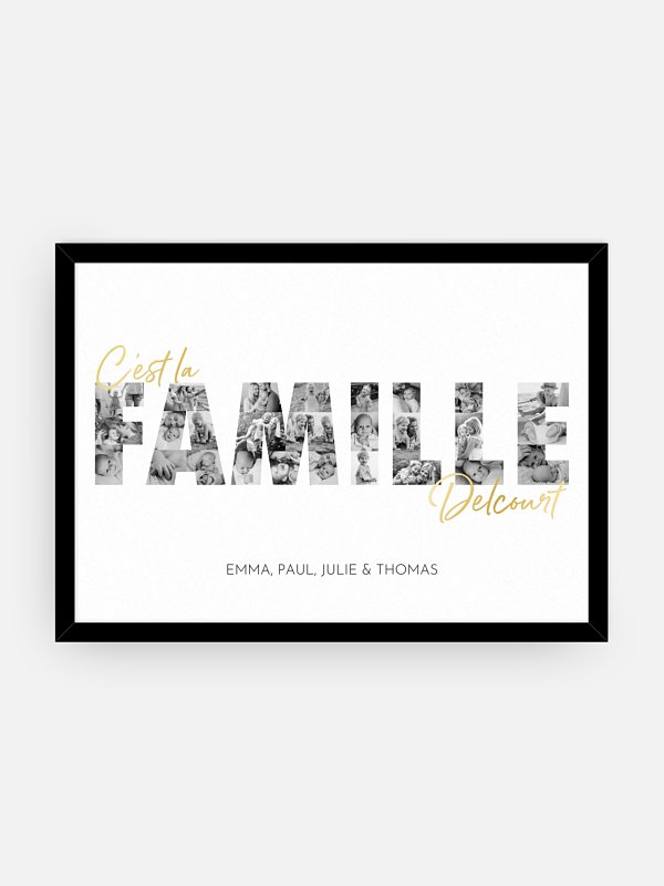 Des photos de famille