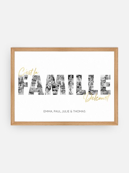 Des photos de famille