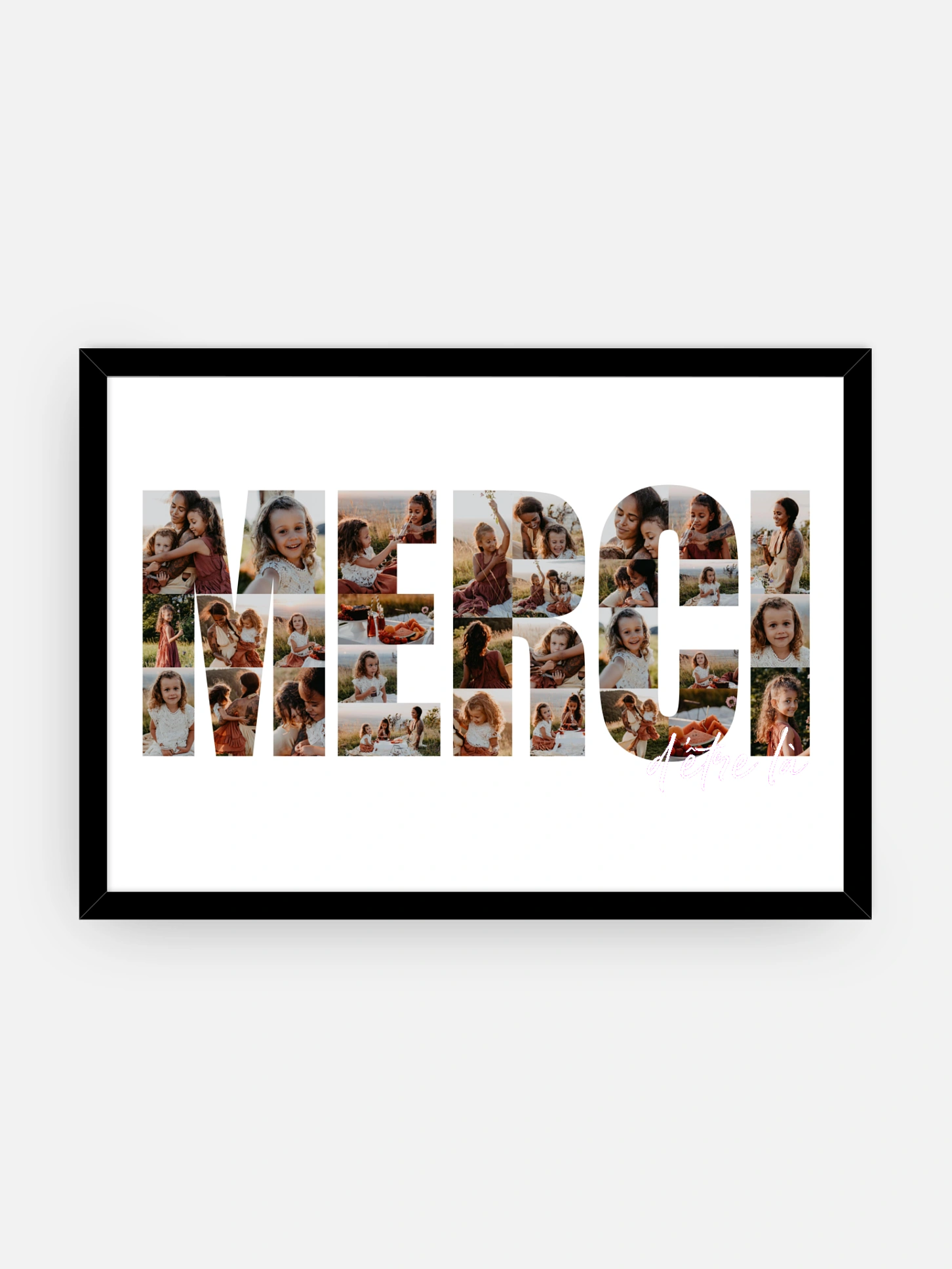 Affiche Un grand merci Maman