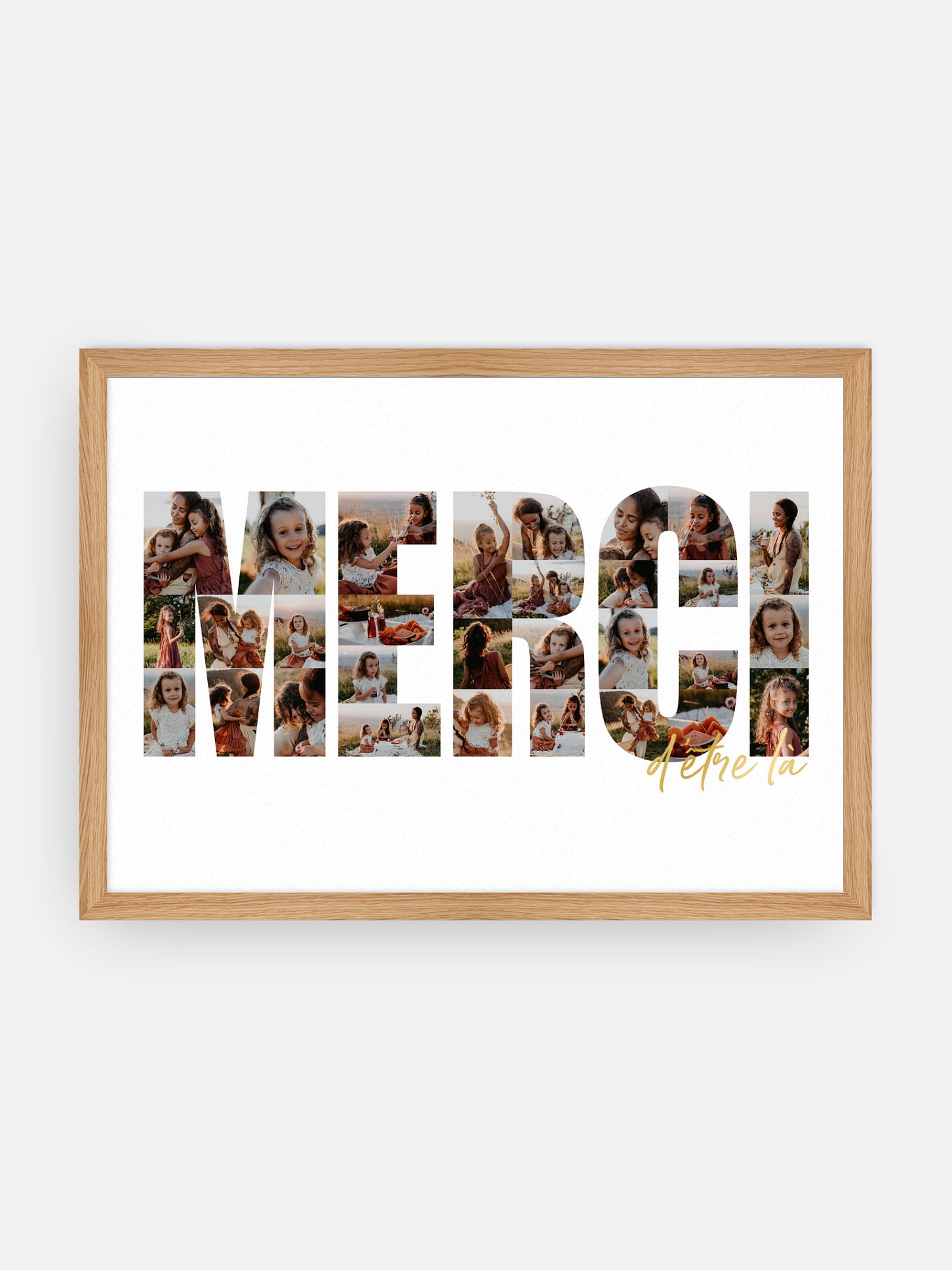 Affiche Un grand merci Maman