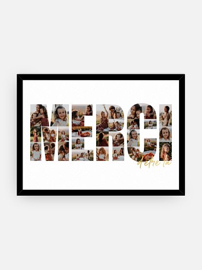 Affiche Un grand merci Maman