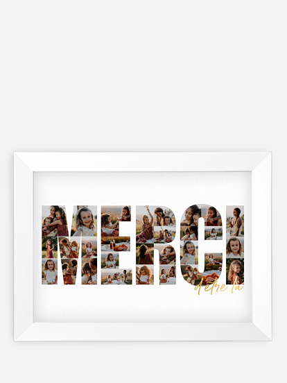 Affiche Un grand merci Maman