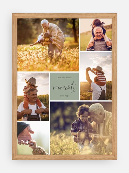 Affiche Moments Avec Papi