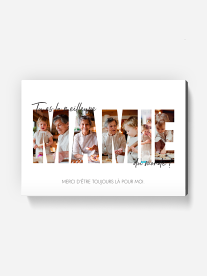 Affiche Souvenirs avec mamie