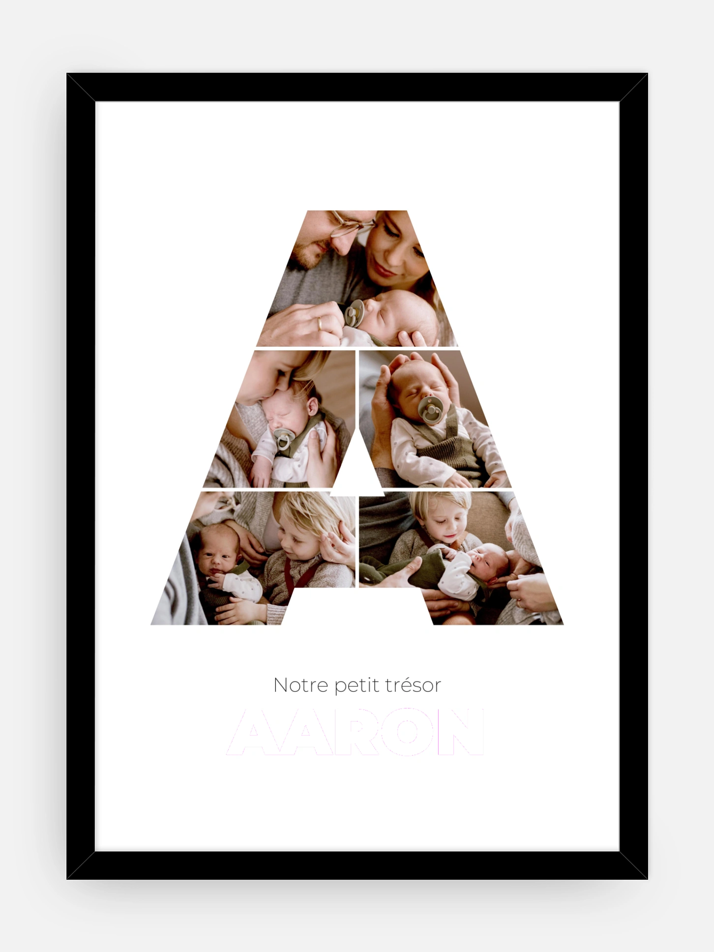 Affiche Lettre A