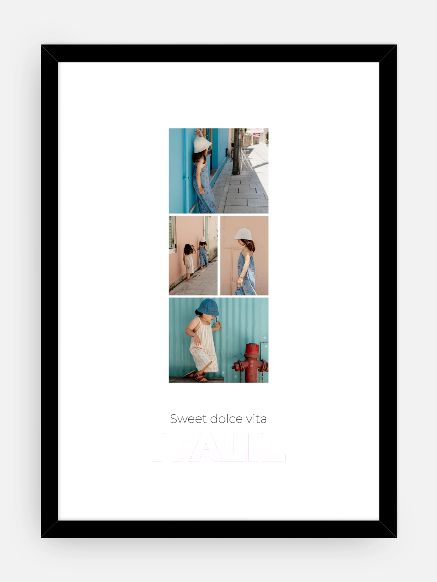 Affiche Lettre I