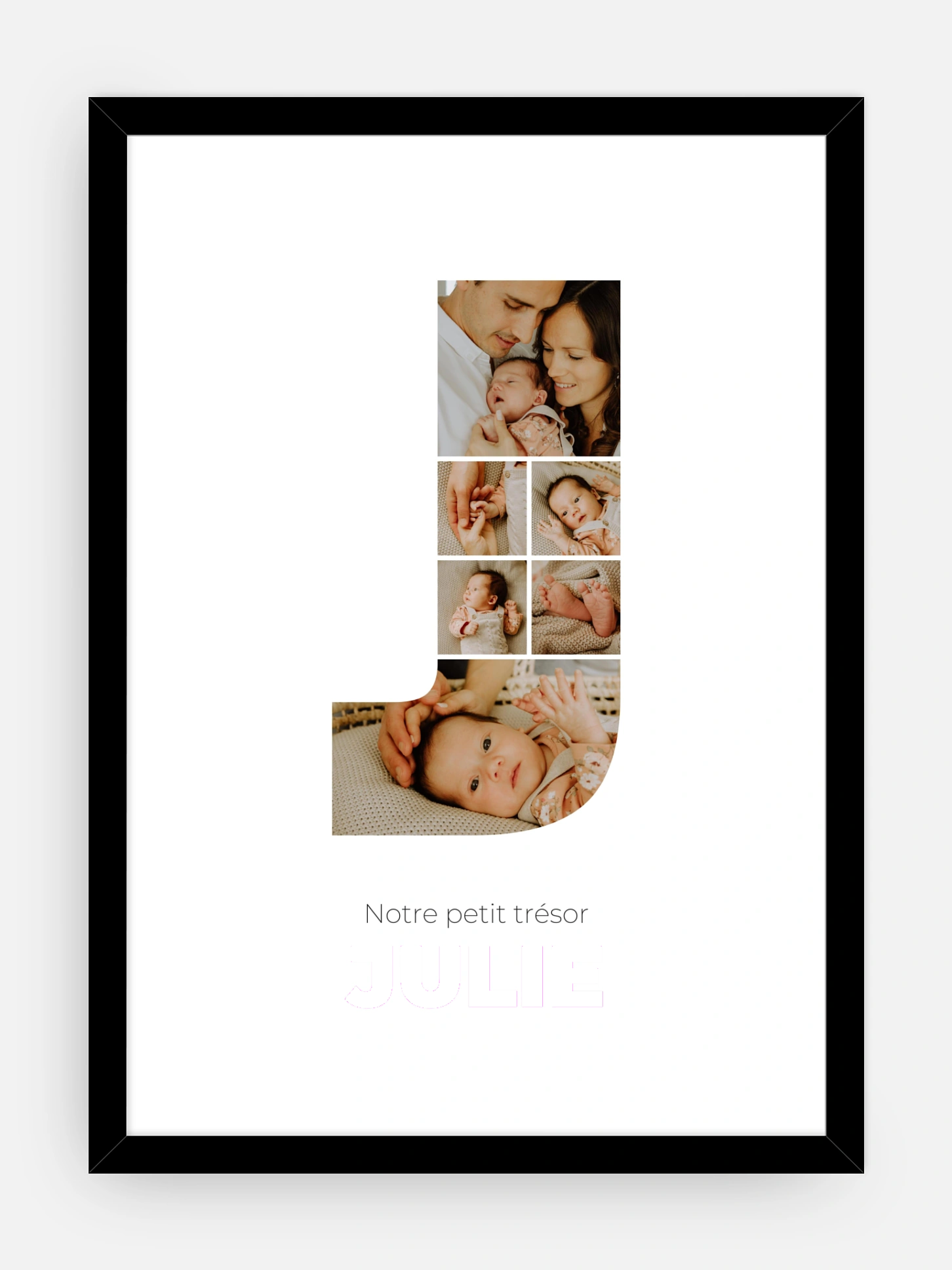 Affiche Lettre J