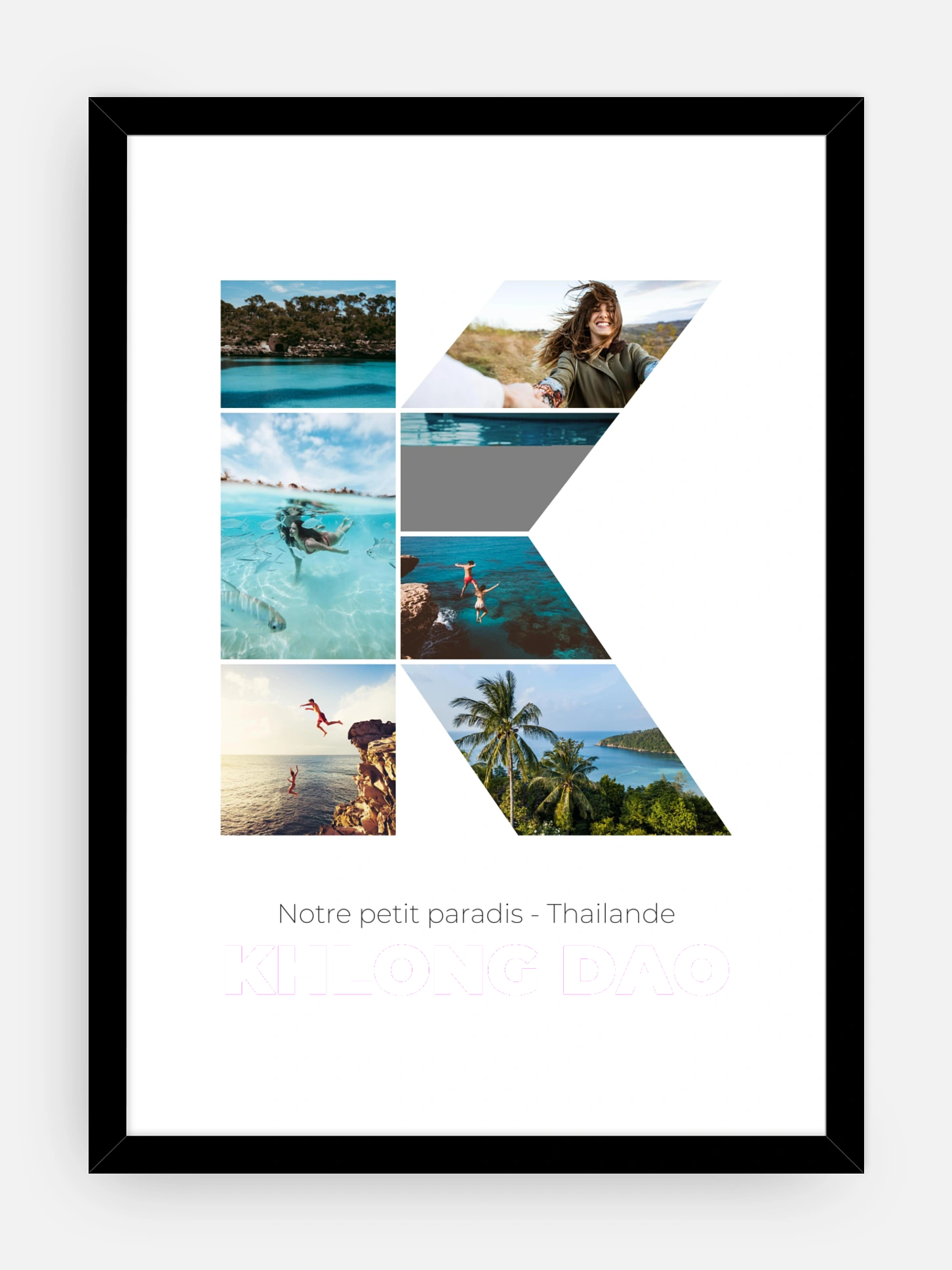 Affiche Lettre K