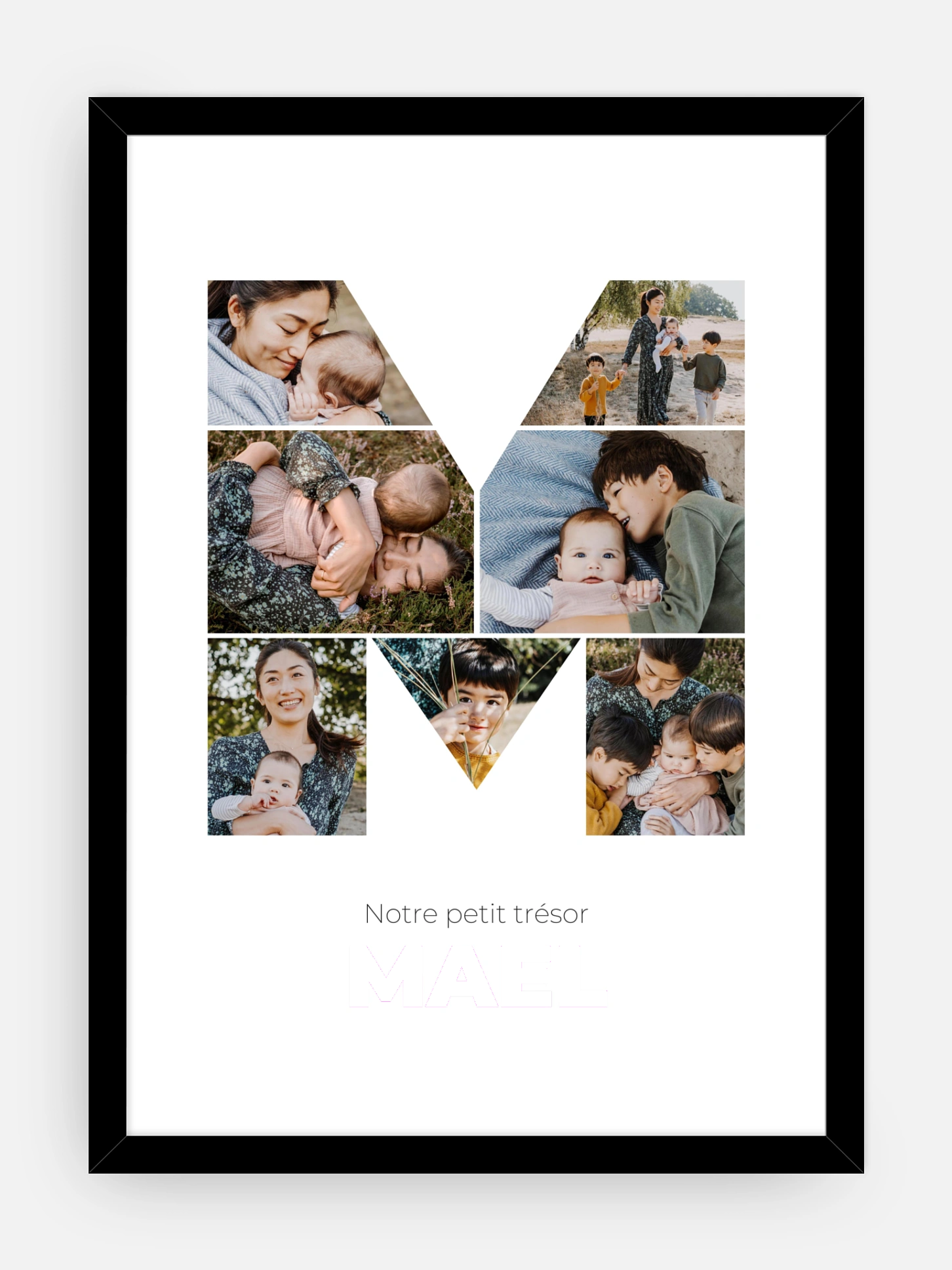 Affiche Lettre M