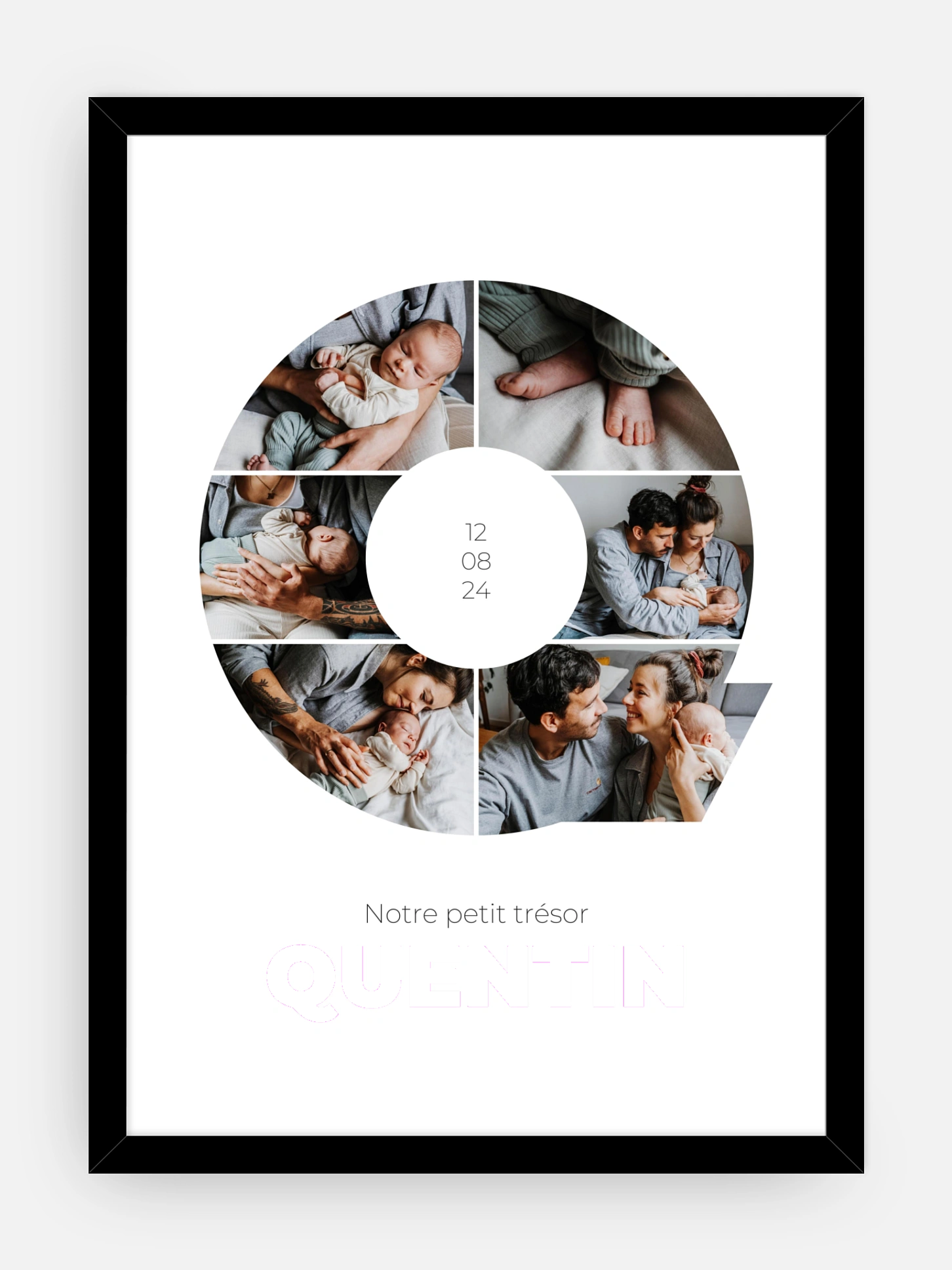 Affiche Lettre Q