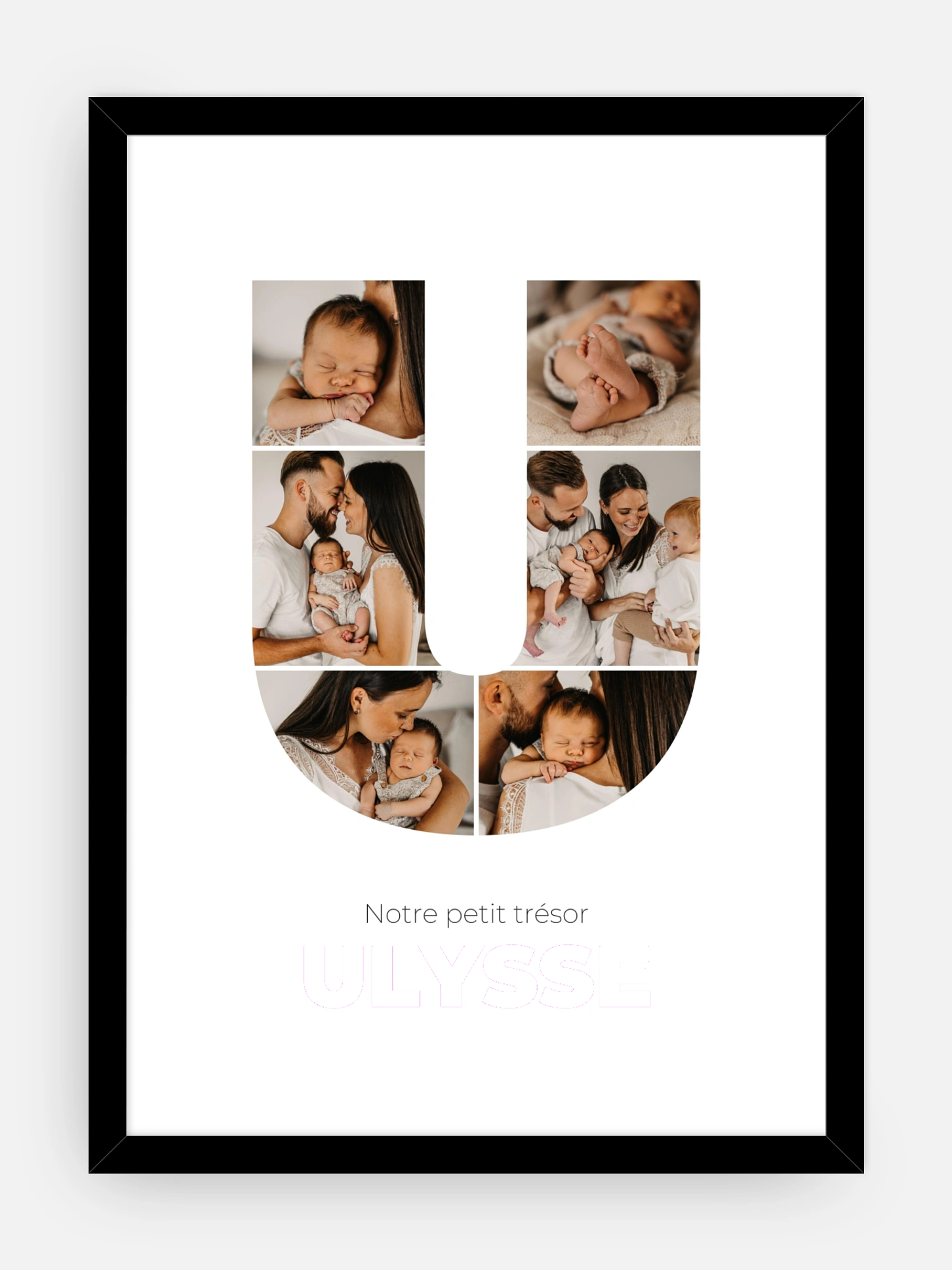 Affiche Lettre U