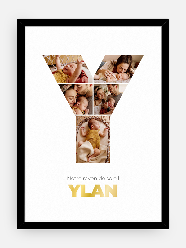 Affiche Lettre Y