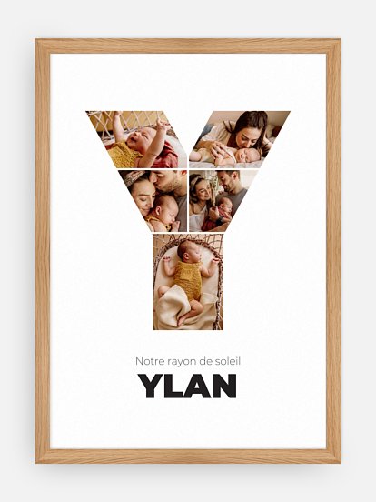 Affiche Lettre Y