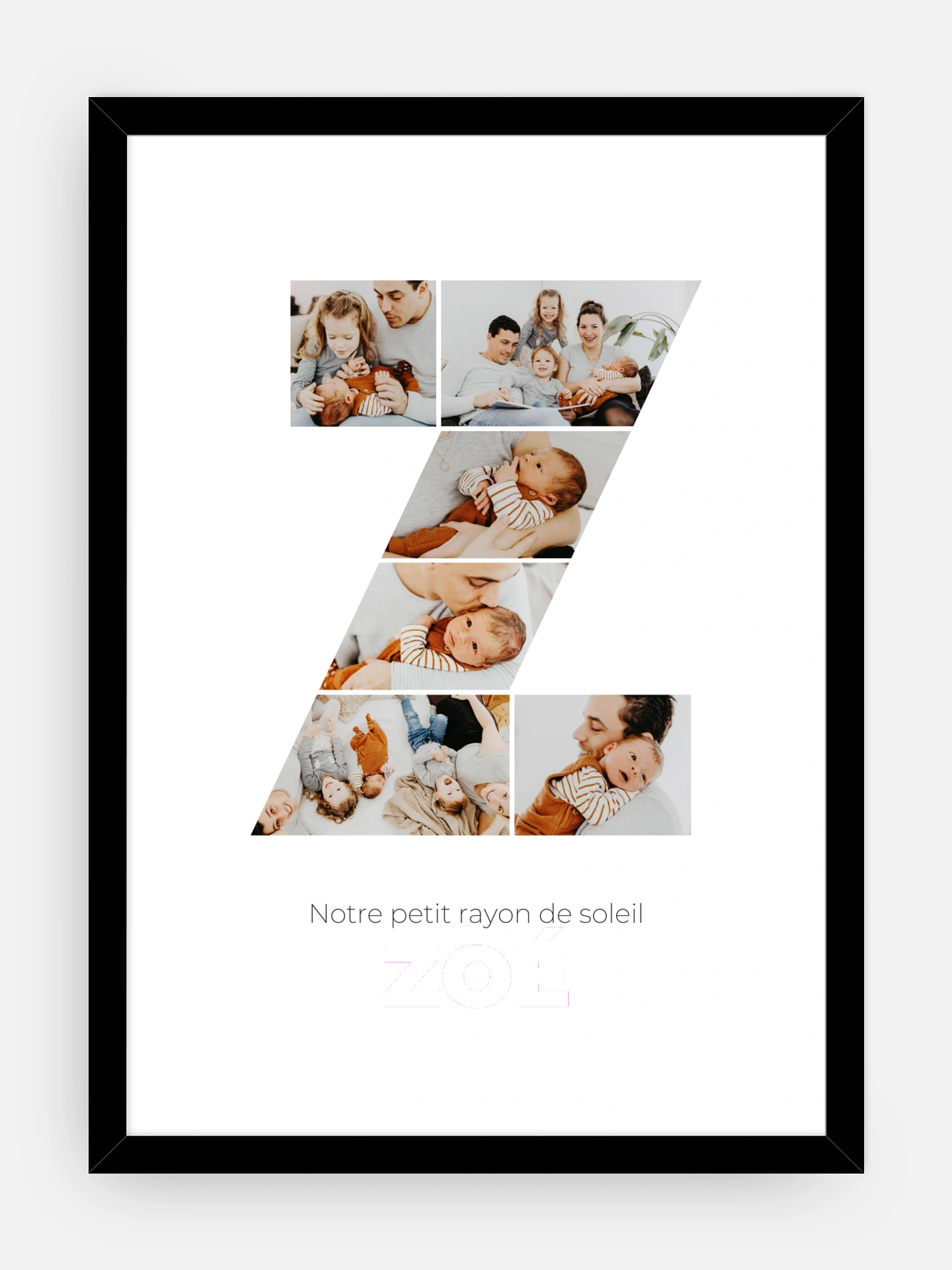Affiche Lettre Z