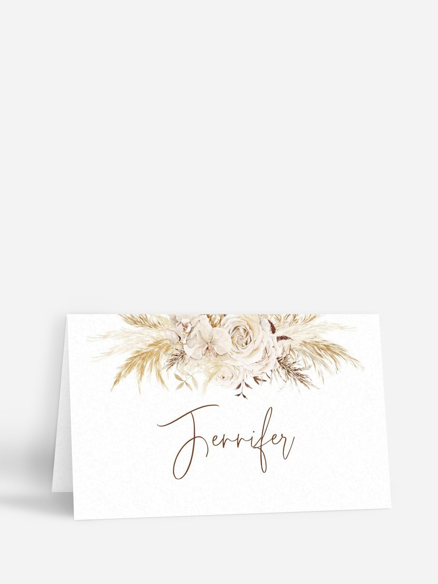 Marque-place mariage Elegant Boho