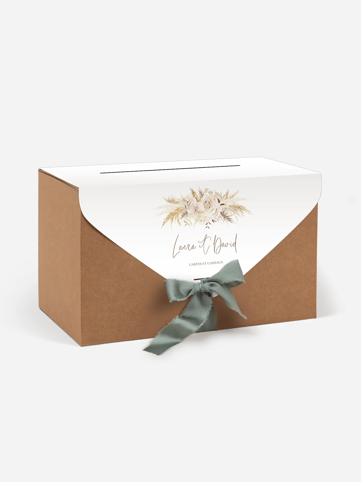 Urne Mariage Elegant Boho