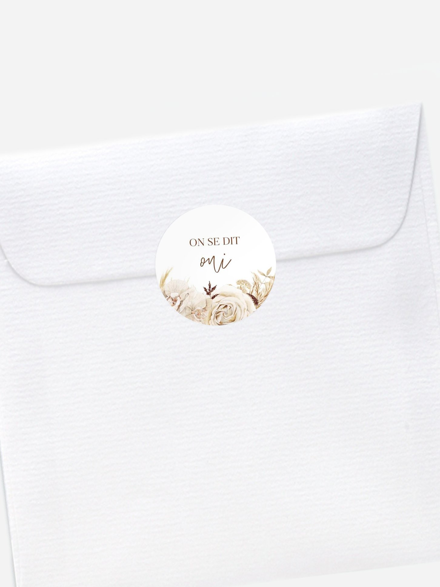 Stickers mariage Elegant Boho
