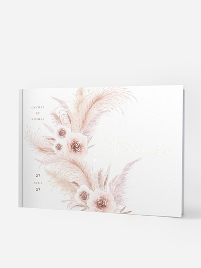 Livre d'or Pampas douces