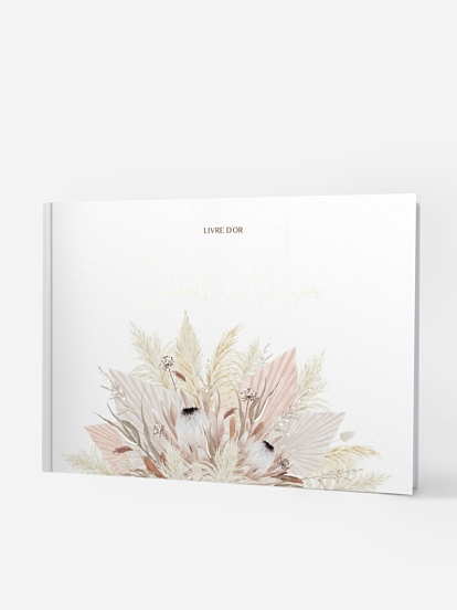 Livre d'or Touche de coton