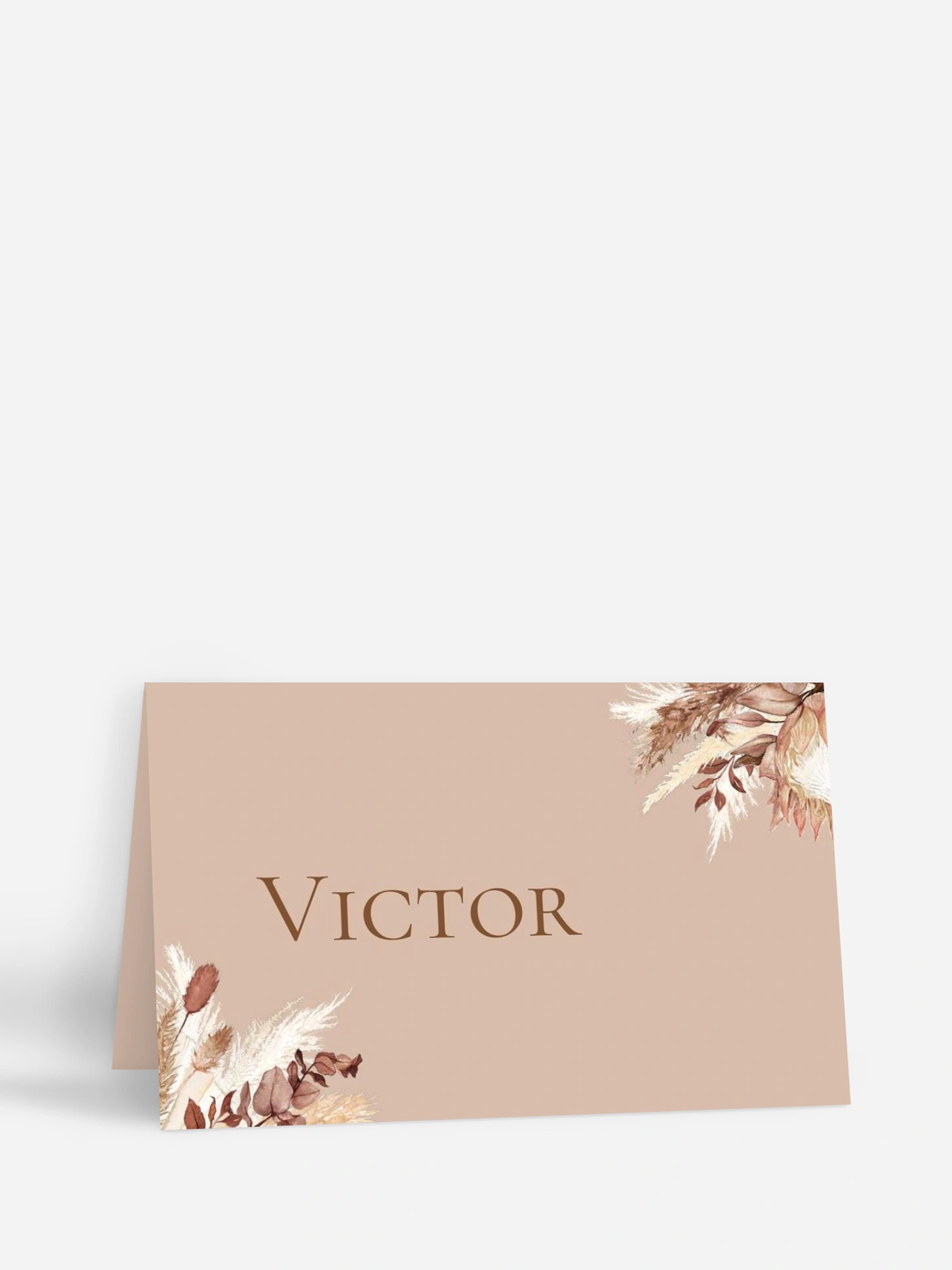 Marque-place mariage Bohemian Bouquet
