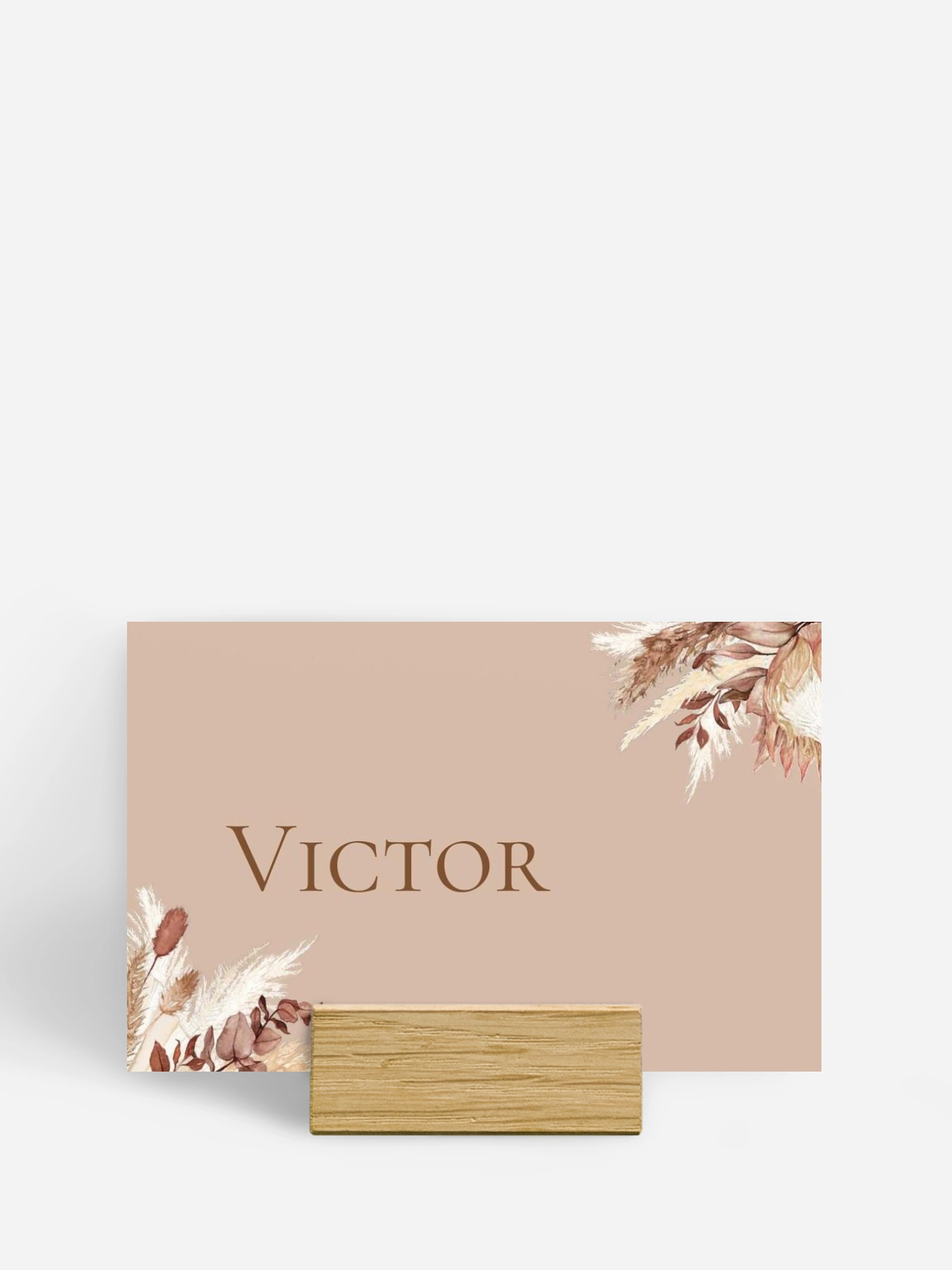 Marque-place mariage Bohemian Bouquet