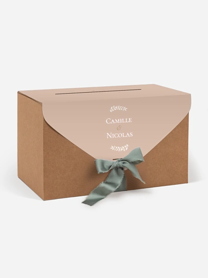 Urne Mariage Bohemian Bouquet