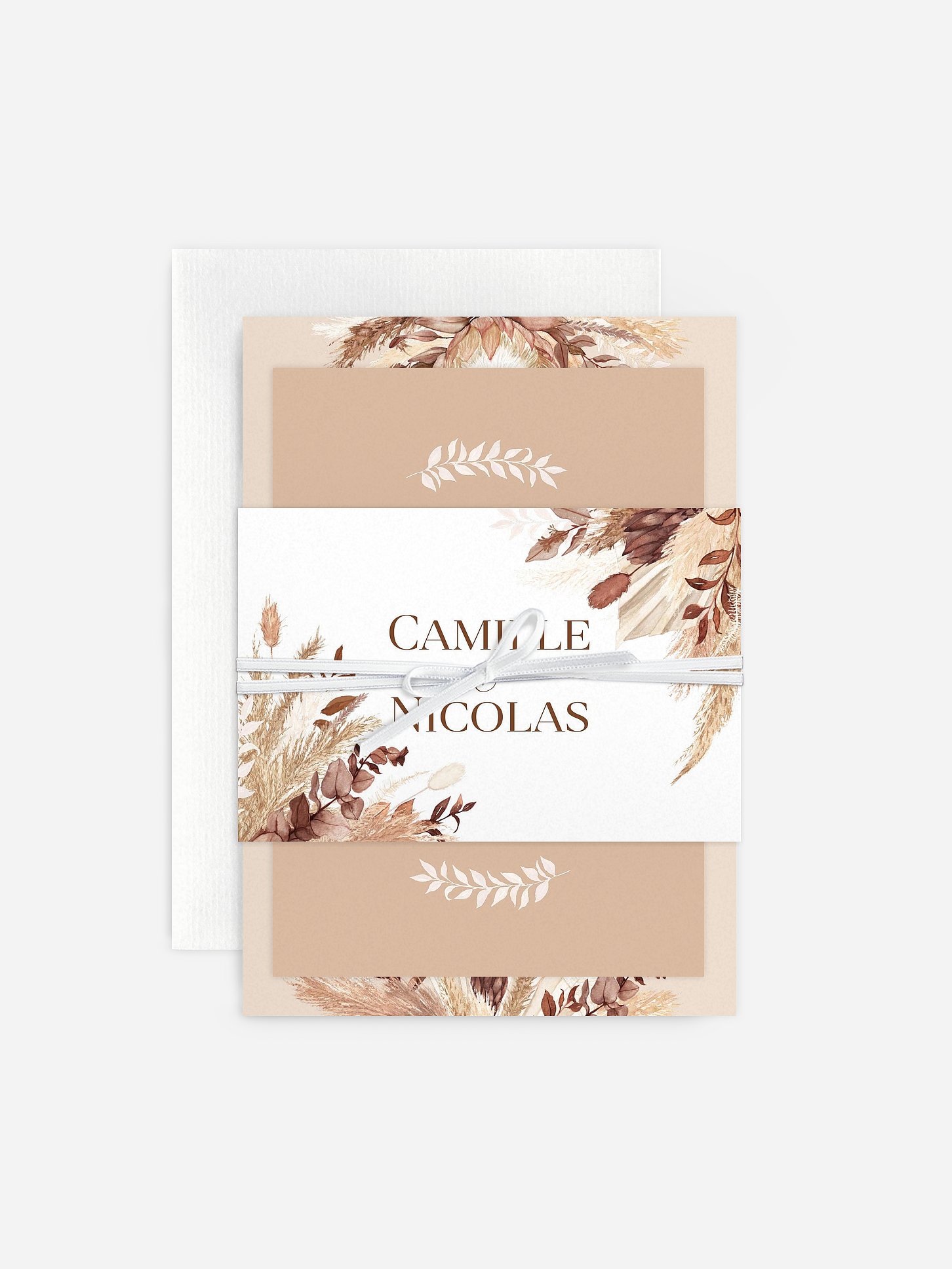 Faire-part de mariage Bohemian Bouquet