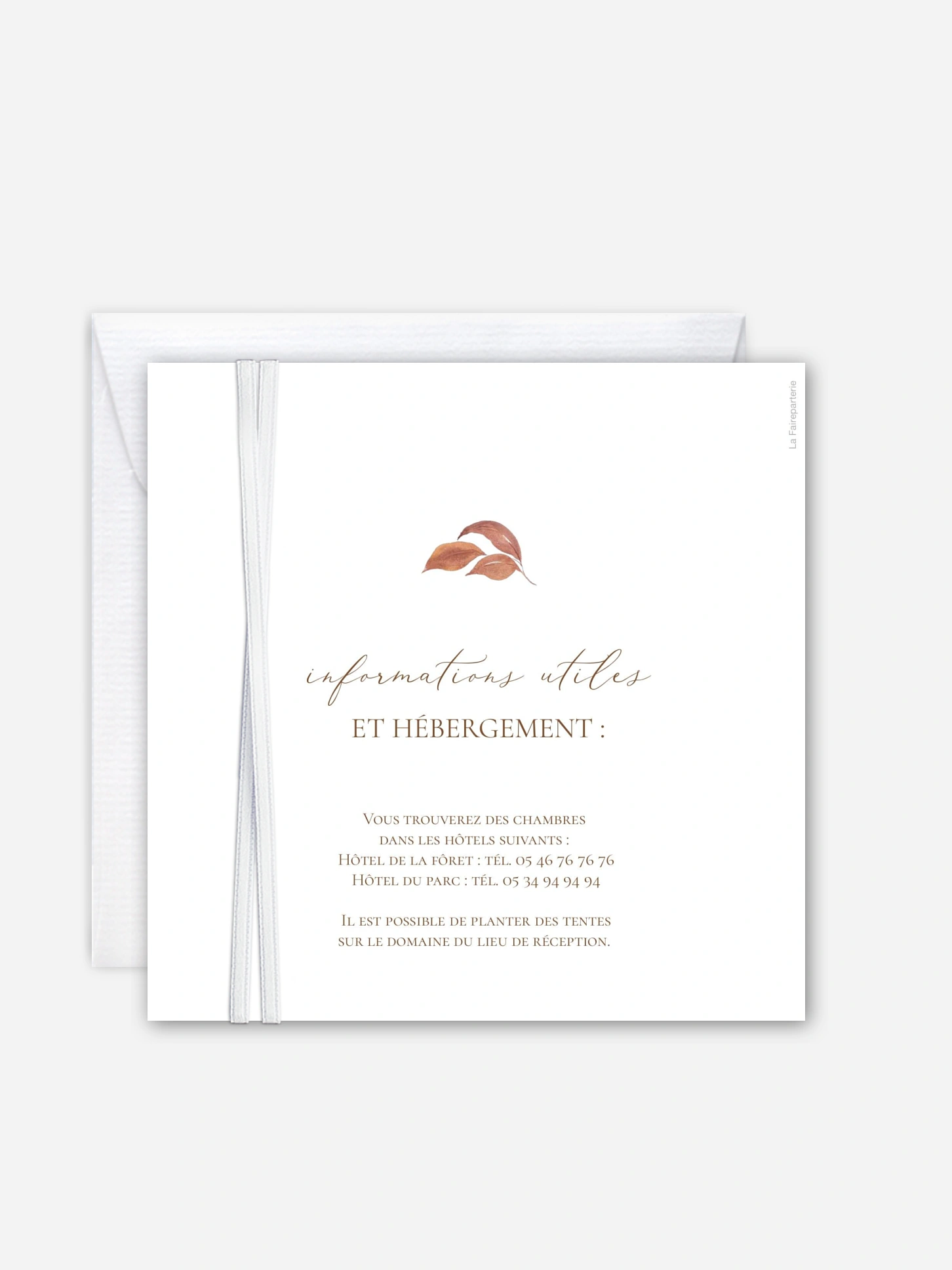 Faire-part de mariage Bohemian Bouquet