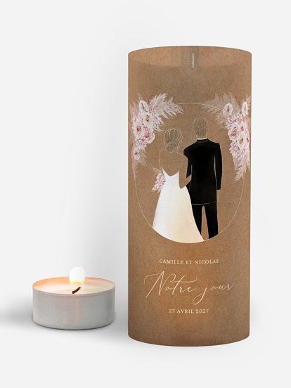 Portrait fleuri Portrait fleuri