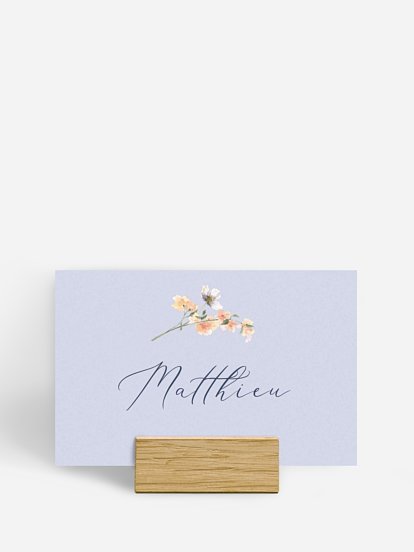 Marque-place mariage Bouquet majestic