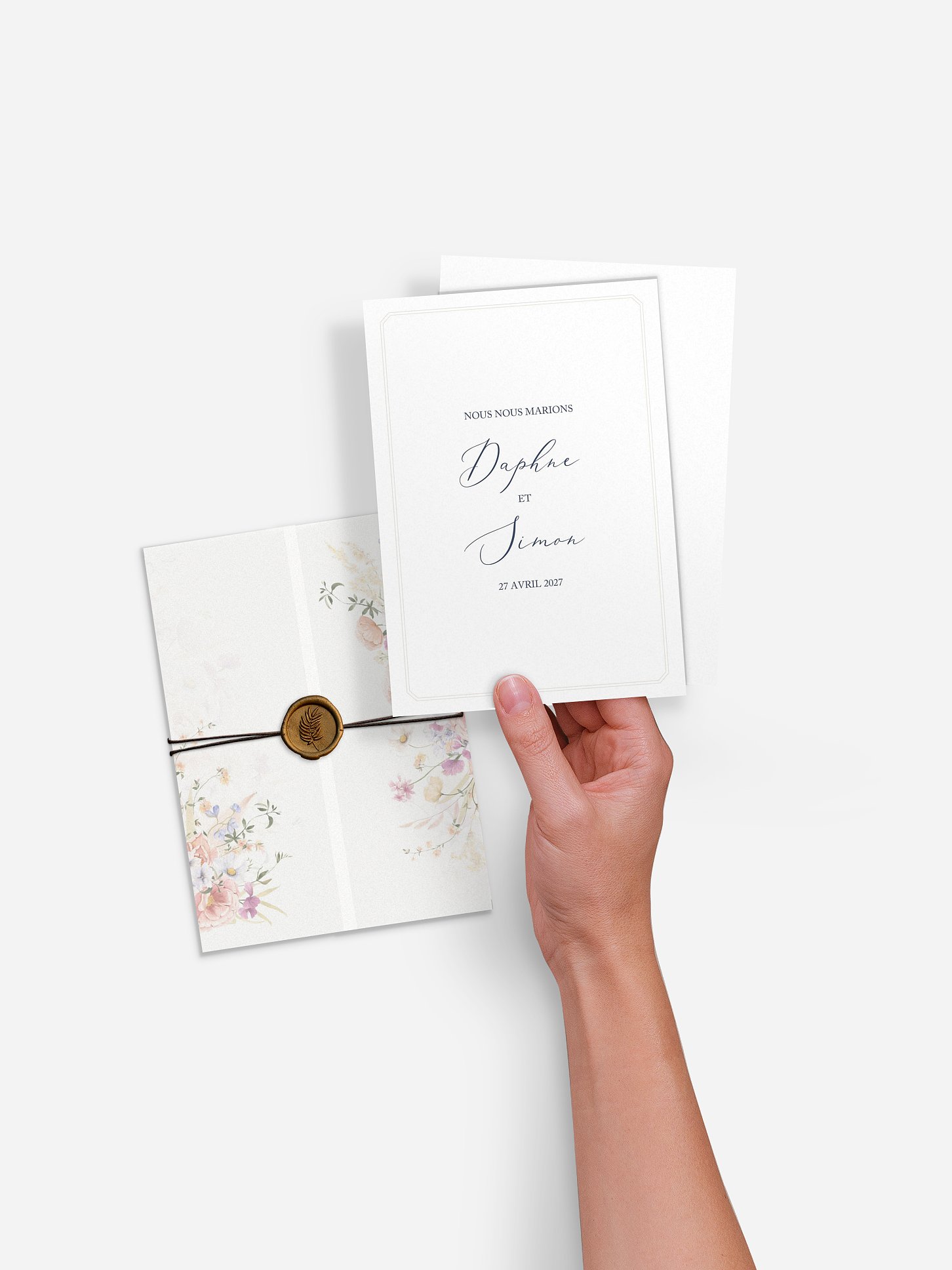 Faire-part de mariage Bouquet majestic