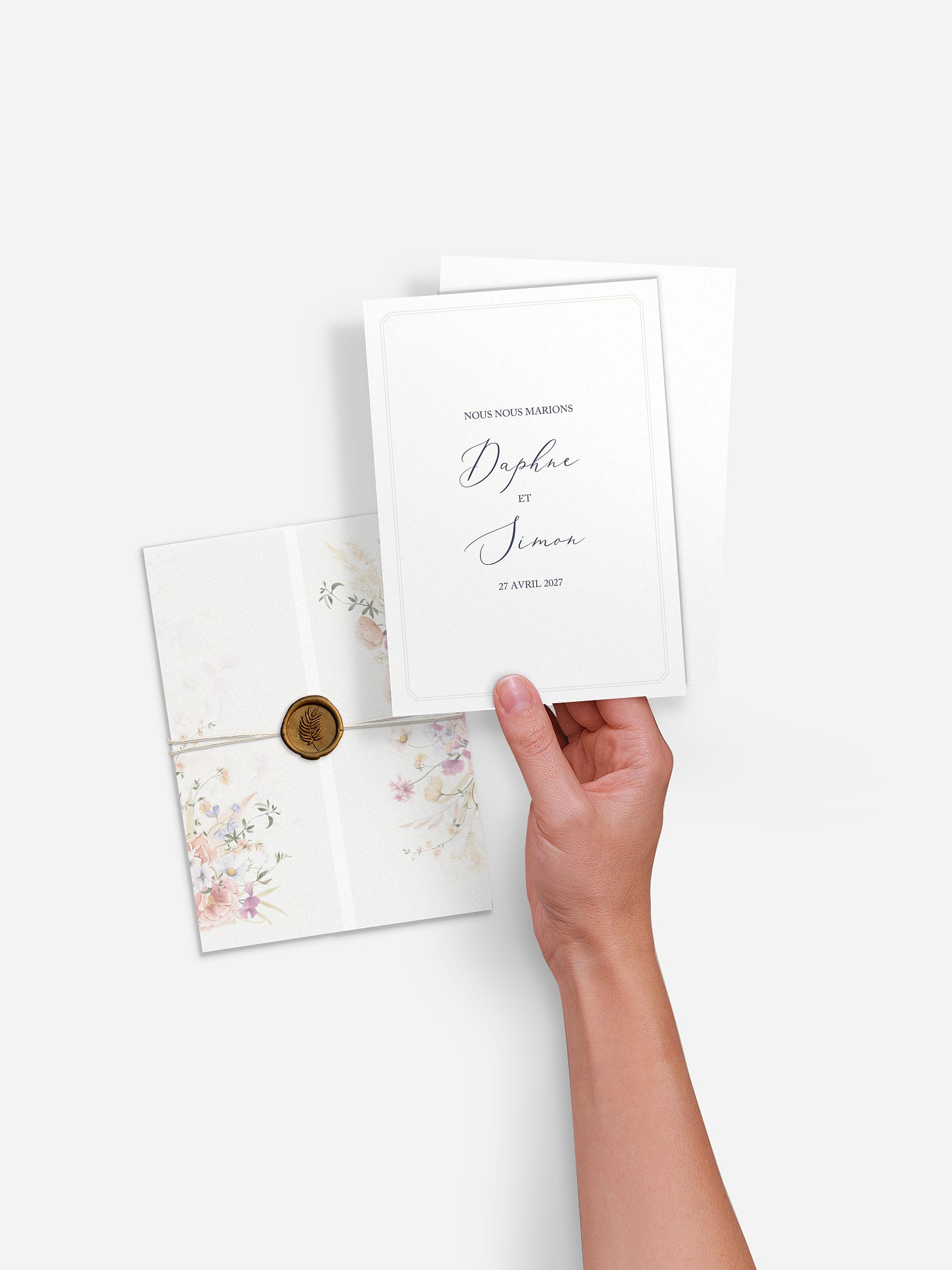 Faire-part de mariage Bouquet majestic